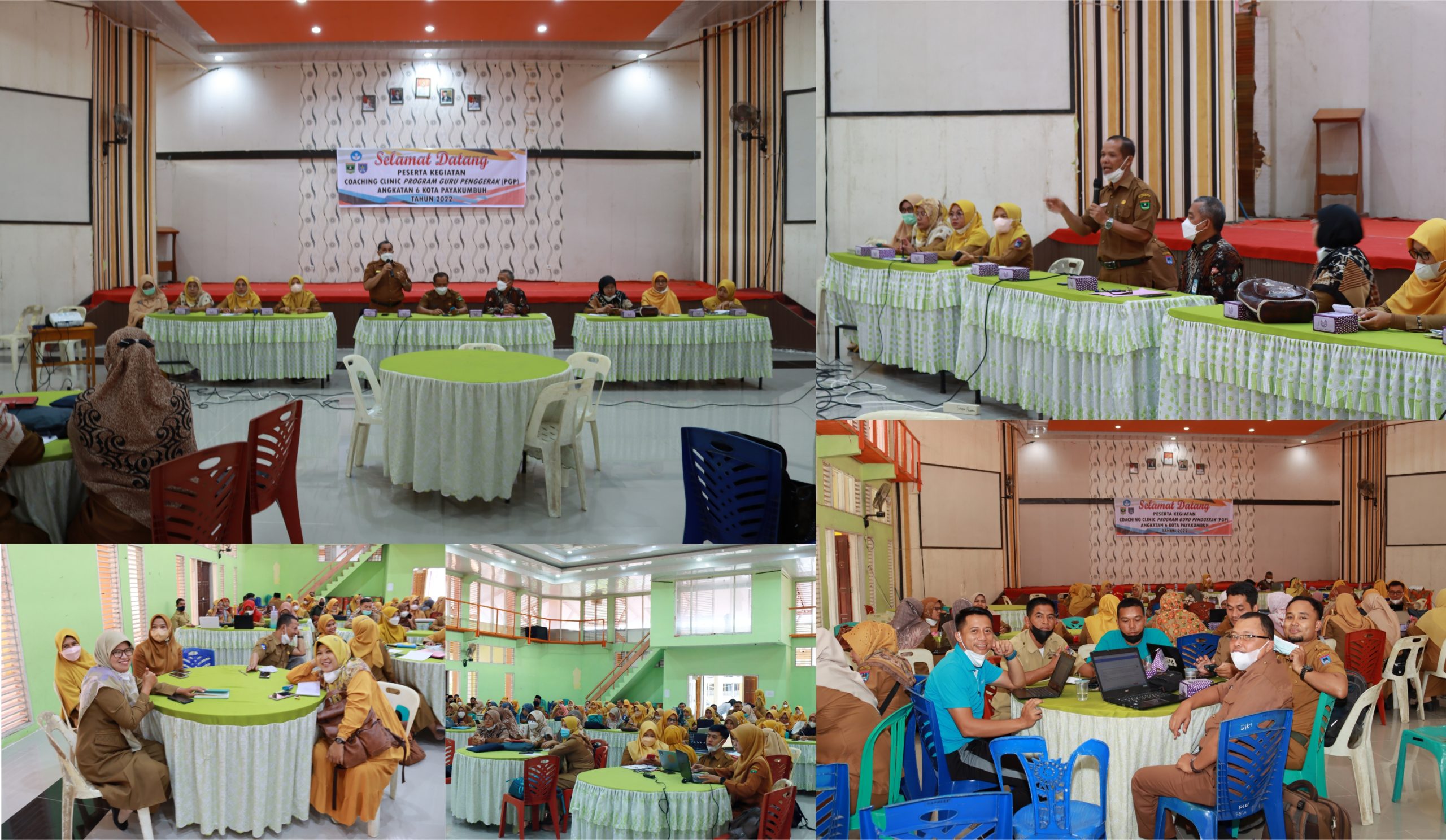 You are currently viewing Coaching Program Guru Penggerak (PGP) Angkatan VI Kota Payakumbuh Tahun 2022 di Aula SMKN 1 Payakumbuh