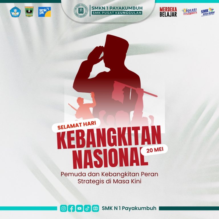 #BanggaJadiAnakSMK #SiswaMerdeka #smkn1payakumbuh #smkpk #smksumbar #SMKBisaSMKHebat #VokasiKuatMenguatkanIndonesia #MerdekaBelajar #SMKPusatKeunggulan------------------------------Kontak Kami -Email - smkn1pyk@gmai